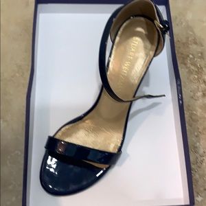 navy blue sandals